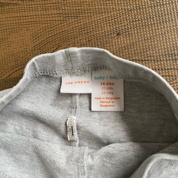 🌸3/$10🌸 joe fresh grey leggings - Picture 2 of 2
